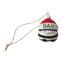 Load image into Gallery viewer, 'BAH' Humbug Adorable Ceramic Hanging Ornament