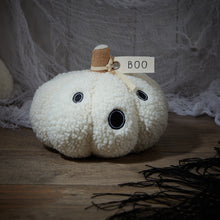 Load image into Gallery viewer, Fleece Pumpkin Door Stop