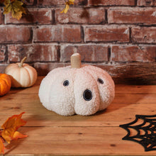 Load image into Gallery viewer, Fleece Pumpkin Door Stop