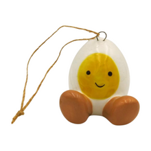 Load image into Gallery viewer, Ceramic Hanging Happy Egg Ornament - Derbyshire Gift Centre