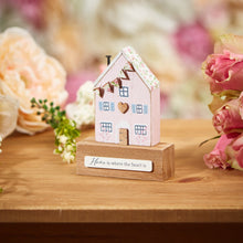 Load image into Gallery viewer, 'Home Is Where The Heart Is' Wooden Ornament