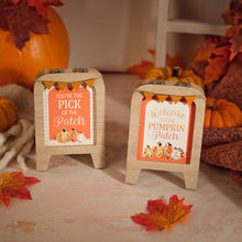 Load image into Gallery viewer, Autuman Wooden Sandwich Boards - Various Designs