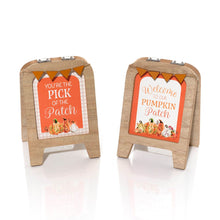 Load image into Gallery viewer, Autuman Wooden Sandwich Boards - Various Designs