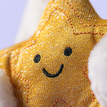 Load image into Gallery viewer, Jellycat Cream Bashful Bunny With Star