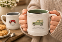 Load image into Gallery viewer, Ceramic Embossed Farm Vehicle Mug - Derbyshire Gift Centre