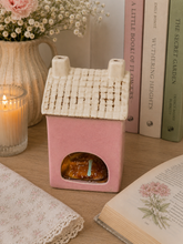 Load image into Gallery viewer, Village Pottery Ceramic 'Book Shop' Candle Holder