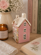 Load image into Gallery viewer, Village Pottery Ceramic 'Book Shop' Candle Holder