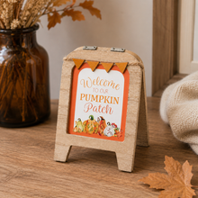 Load image into Gallery viewer, Autuman Wooden Sandwich Boards - Various Designs