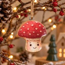 Load image into Gallery viewer, Mango Wood Hanging Autumnal Ornaments - Various Designs