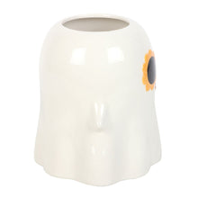 Load image into Gallery viewer, Ceramic Groovy Ghost Vase