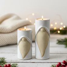Load image into Gallery viewer, Stoneware Ceramic Festive Gonk Tealight Holder - Various Sizes
