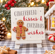 Load image into Gallery viewer, Gingerbread Man Easel - Various Designs
