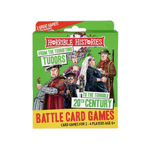 Load image into Gallery viewer, Horrible Histories Battle Card Game - From Tudors to The 20th Century