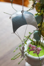 Load image into Gallery viewer, Hanging Parachuting Bunny Ornament - Various Colours