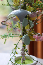 Load image into Gallery viewer, Hanging Parachuting Bunny Ornament - Various Colours