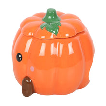Load image into Gallery viewer, Similing Pumpkin Creamic Oil Burner & Wax Melt