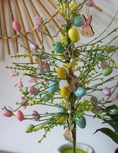 Load image into Gallery viewer, Gisela Graham Pastel Easter Egg Tree In Ceramic Pot
