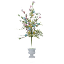 Load image into Gallery viewer, Gisela Graham Pastel Easter Egg Tree In Ceramic Pot