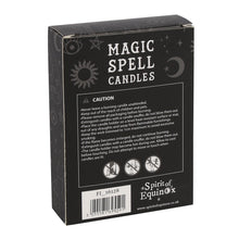 Load image into Gallery viewer, 12 Black Spell Candles - 'Protection'