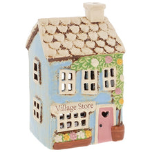 Load image into Gallery viewer, Village Pottery 'Village Store' Ceramic Candle Holder

