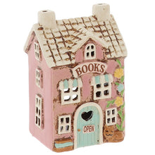 Load image into Gallery viewer, Village Pottery Ceramic 'Book Shop' Candle Holder
