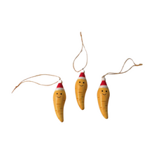 Load image into Gallery viewer, Ceramic Hanging Parsnip Decoration
