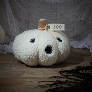 Fleece Pumpkin Door Stop