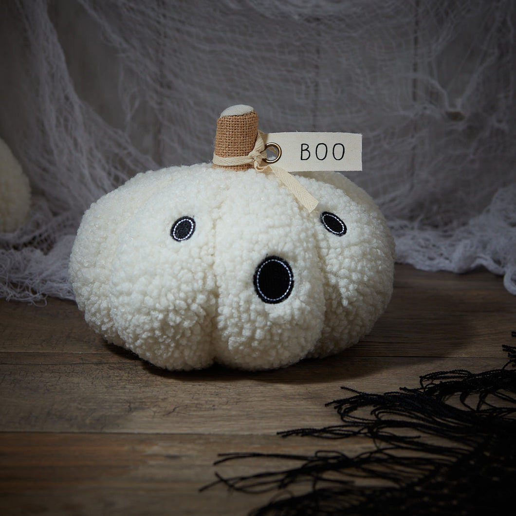 Fleece Pumpkin Door Stop