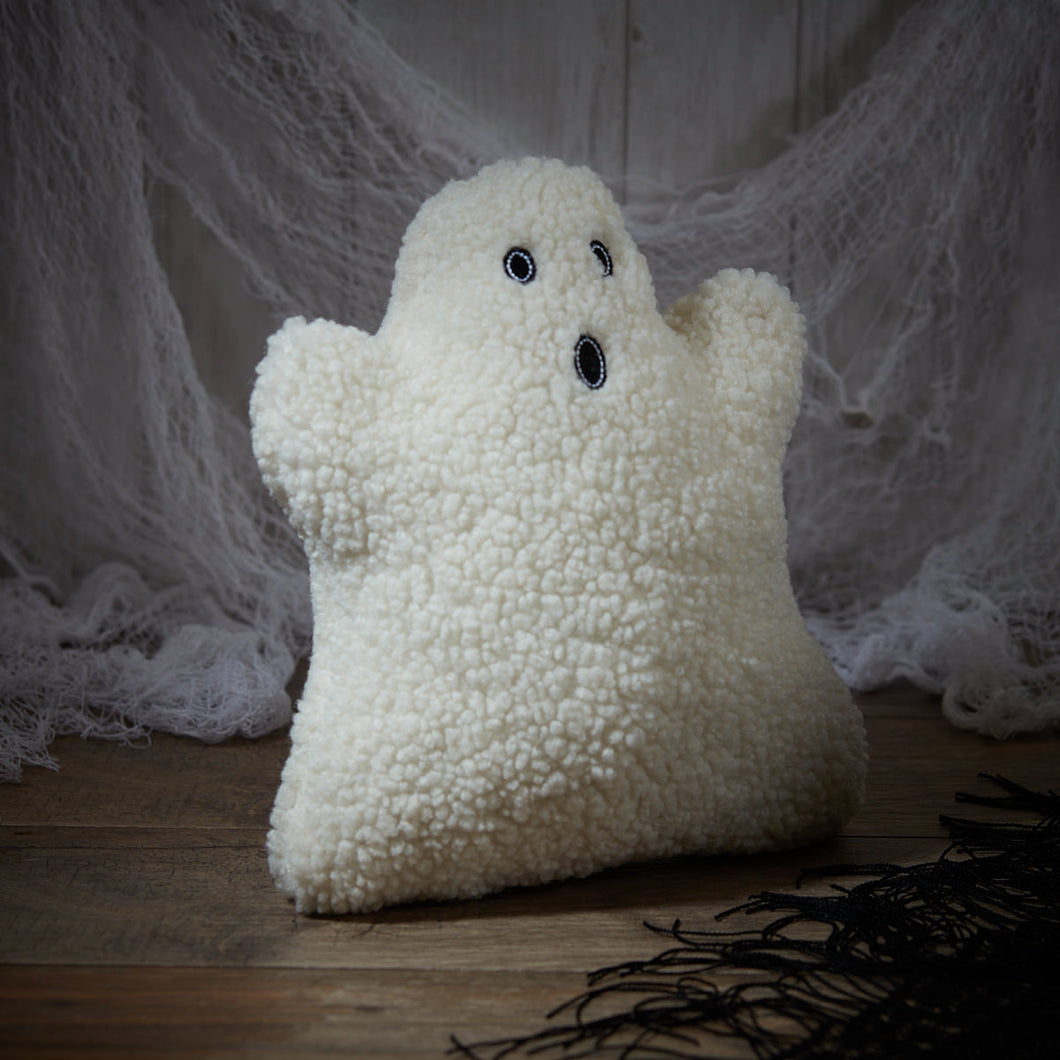 Teddy Fleece Ghost Cushion