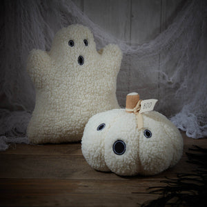 Fleece Pumpkin Door Stop