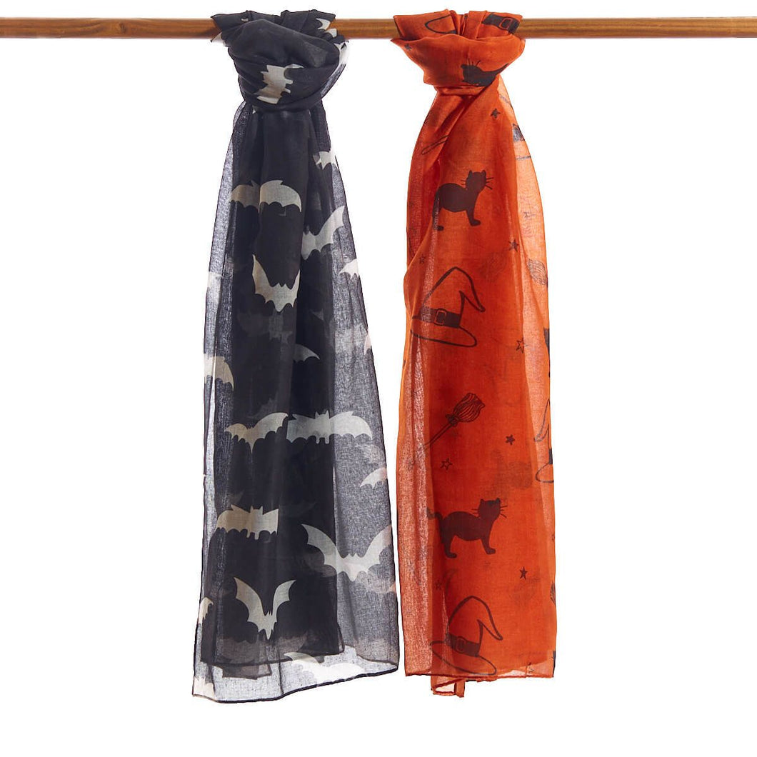 Halloween Print Scarf - Various Designs