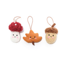 Load image into Gallery viewer, Felted Wool Hanging Autumnal Ornament - Various Designs

