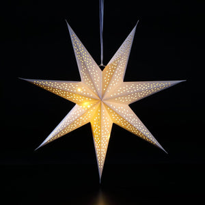 Paper Shooting Star LED Light 40cm or 60cm - North Star