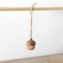 Load image into Gallery viewer, Cute Smiling Acorn Ornament

