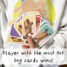 Load image into Gallery viewer, University Games Dog Man The Hot Dog Card Game
