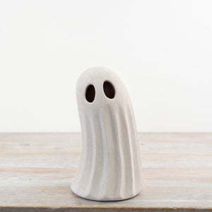 Large Stoneware Standing Ghost Figure