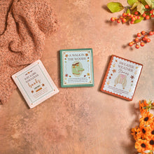 Load image into Gallery viewer, Autumnal Ceramic Book Themed Coasters

