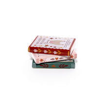 Load image into Gallery viewer, Autumnal Ceramic Book Themed Coasters

