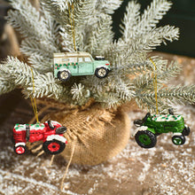 Load image into Gallery viewer, Resin Farm Vehicle Ornament - Various Styles
