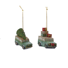 Load image into Gallery viewer, Resin Landrover Christmas Tree Ornament
