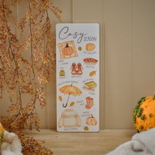 Load image into Gallery viewer, 'Cosy Season' Wooden Plaque
