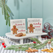 Load image into Gallery viewer, Gingerbread Man Easel - Various Designs - Derbyshire Gift Centre
