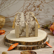 Load image into Gallery viewer, Pumpkin &amp; Mushroom Etched Wooden Bookmarks
