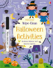 Load image into Gallery viewer, Usborne Wipe Clean Halloween Activities Book

