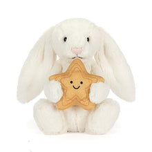 Load image into Gallery viewer, Jellycat Cream Bashful Bunny With Star
