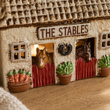 Load image into Gallery viewer, Village Pottery Horse Stable Candle Holder - Derbyshire Gift Centre
