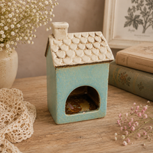 Load image into Gallery viewer, Village Pottery 'Village Store' Ceramic Candle Holder
