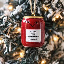 Load image into Gallery viewer, Clive The Cranberry Sauce Ceramic Ornament - Derbyshire Gift Centre
