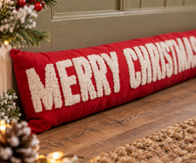 Load image into Gallery viewer, 'Merry Christmas Ya Filthy Animal' Draft Excluder
