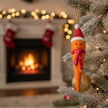 Load image into Gallery viewer, Ceramic Hanging Carrot Decoration
